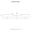 casf-corian-baby-change-double-technical-drawing-single-side-view