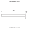 casf-corian-baby-change-double-technical-drawing-single-cross-section